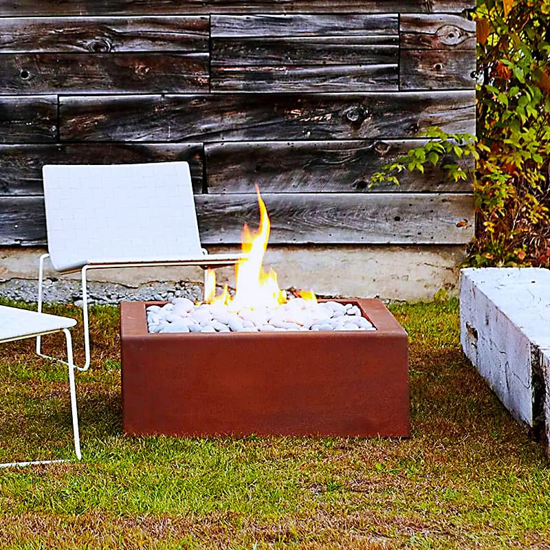 No Paint Corten Steel Fire Pit Factory